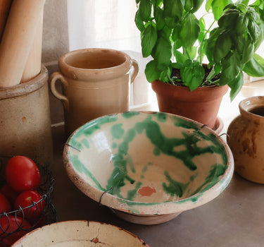 Andalusian Lebrillo Bowl, Spain, c. 1880–1910