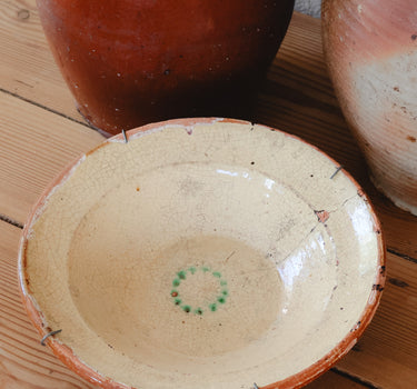 Small Andalusian Lebrillo Table Bowl, Spain, c. 1880–1910