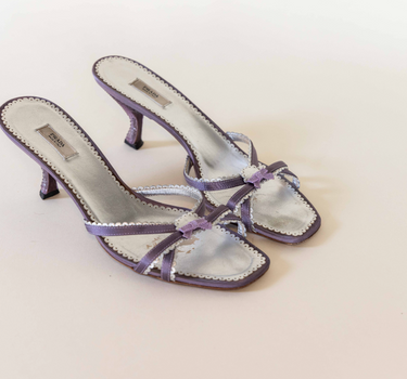 Vintage Prada Lavender Sandals IT 38
