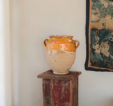 Spanish Glazed Orza Storage Jar, c. 1880–1910